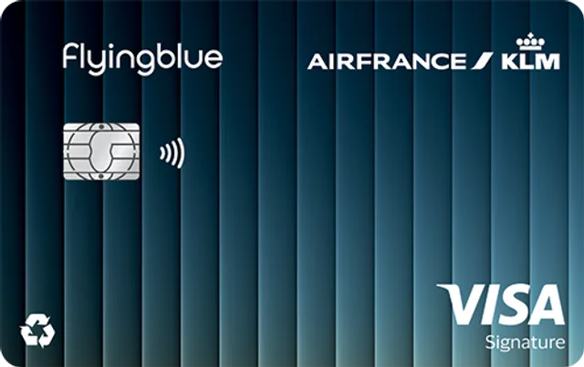 Air France KLM Visa Signature Credit Card card art