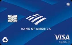 Bank of America Travel Rewards card art