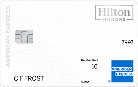 Hilton Honors American Express Card card art