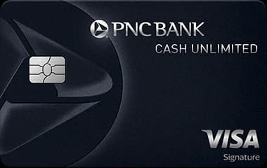 PNC Cash Unlimited Visa Signature Credit Card card art