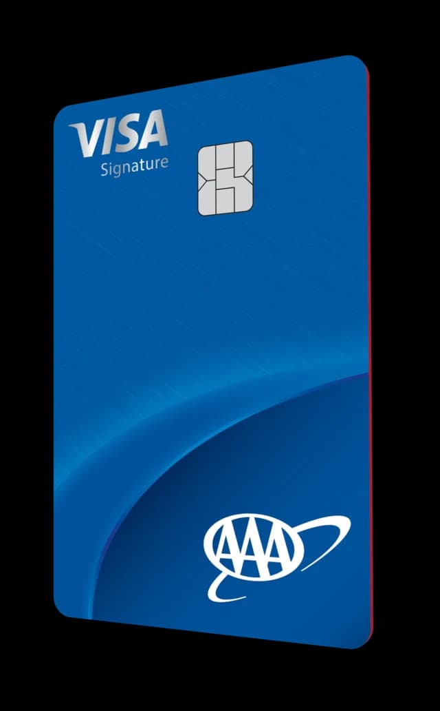AAA Travel Advantage Visa Signature Card card art