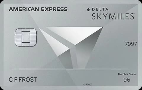 Delta SkyMiles Platinum American Express Card card art