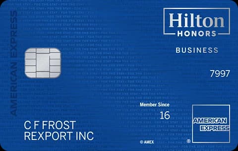 Hilton Honors American Express Business Card card art