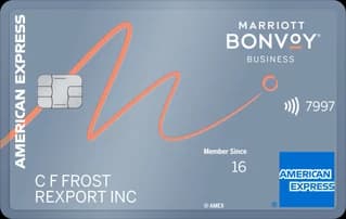 Marriott Bonvoy Business American Express Card card art