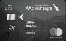 Citi / AAdvantage Executive World Elite Mastercard card art