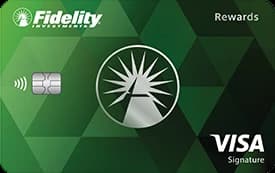 Fidelity Rewards Visa Signature Card card art