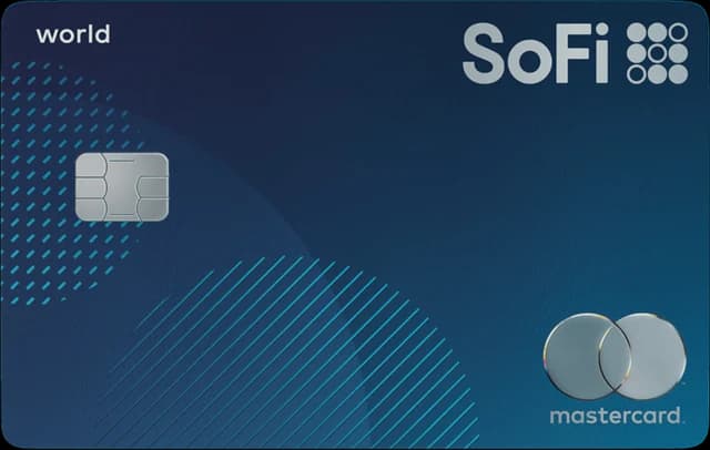 SoFi Everyday Cash Rewards Credit Card card art