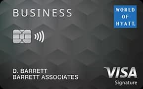 World of Hyatt Business Credit Card card art